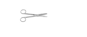 Ножиці прямі, т/т, 175мм